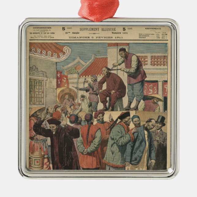 Modernisierung der China Ornament Aus Metall (Vorne)