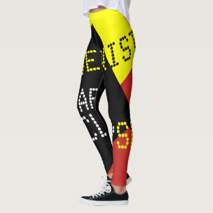 Modernist Solar Eclipse Funny individuell anpassba Leggings