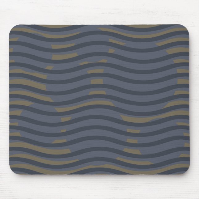 modernistisch abstrakt geometrisch mousepad (Vorne)