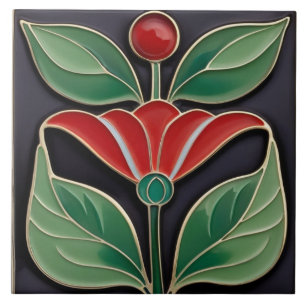 Modernistische Jugendstil-Imitate Hilfe für kühne  Fliese
