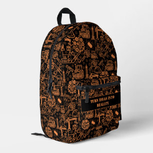 Modernster Bauingenieur Bedruckter Rucksack