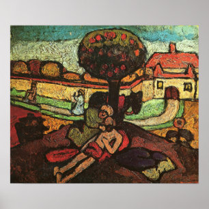 Modersohn-Becker - Der barmherzige Samariter 1907 Poster