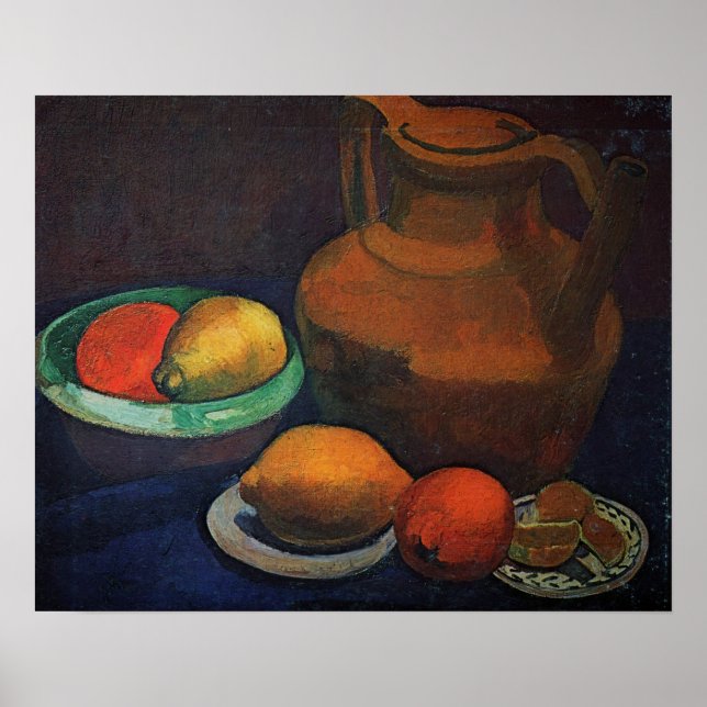 Modersohn-Becker - Still Life With Jug 1907 Poster (Vorne)