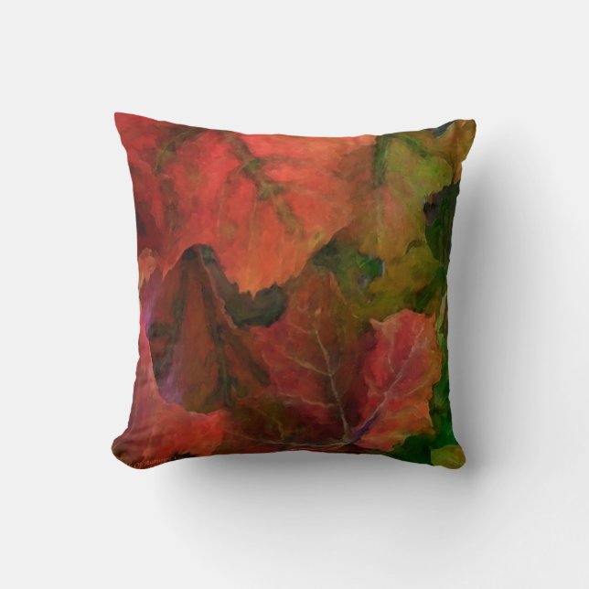 Modes 2 d'automne - coussin de concepteur d'art (Recto)