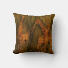 Modes de l'Afrique - coussin de concepteur d'art