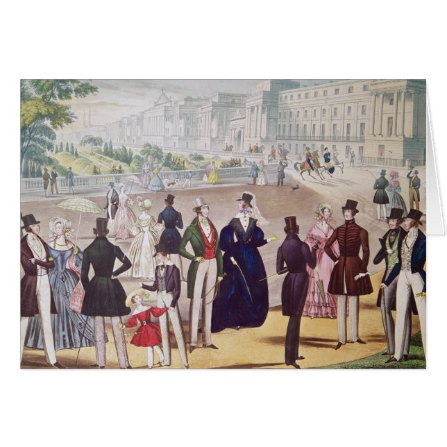 Modes d'été pour 1840 (Devant horizontal)