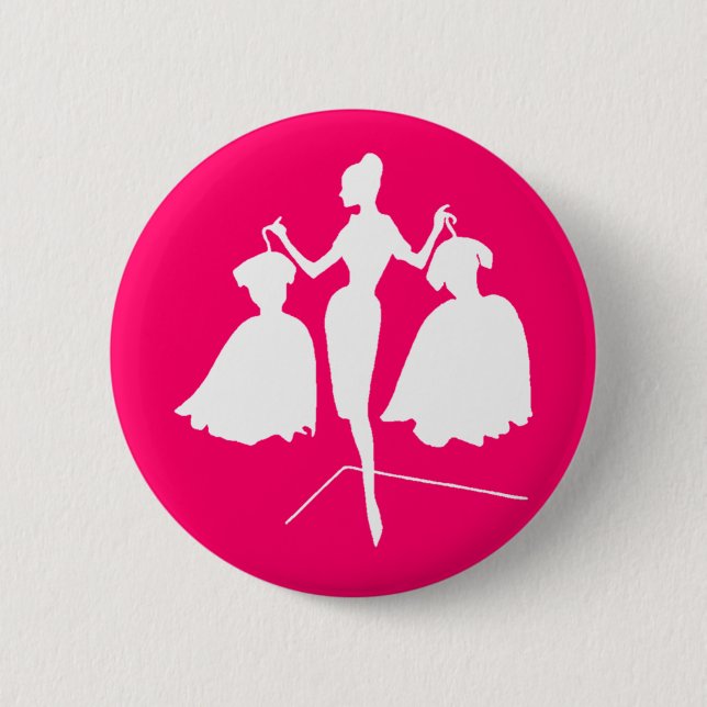 Modeschliff Button (Vorderseite)