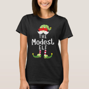 Modest Elf Group Weihnachten Pajama Party T-Shirt