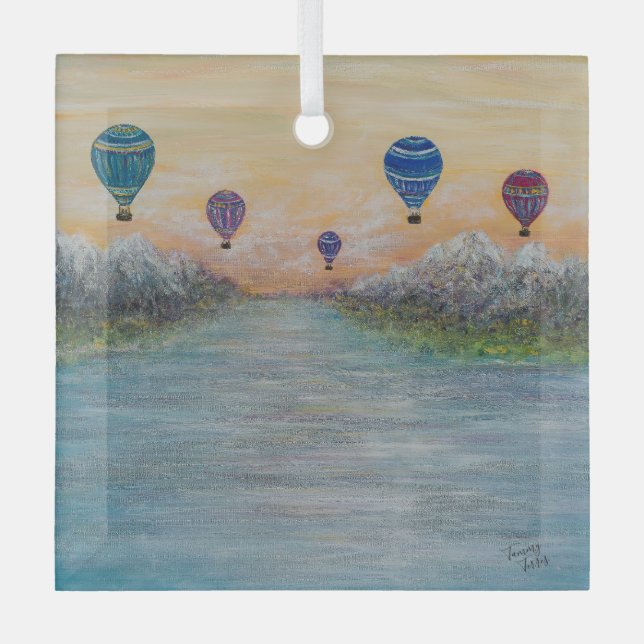 Modesto Art Ornament Aus Glas (Vorderseite)