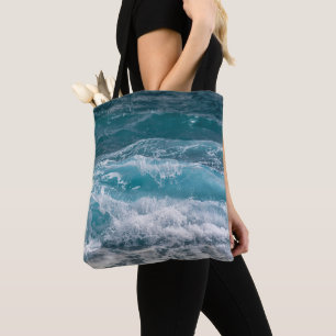 Modetasche im Ozeanwellen-Muster Tasche