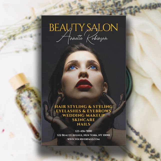 Modezeitschrift Stil Schönheitssalon Flyer (Von Creator hochgeladen)