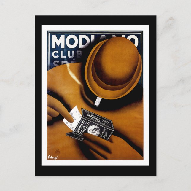 Modiano Cigarette Papers Postkarte (Vorderseite)