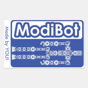 ModiBot 'Construisez votre propre' Stickers Figuri