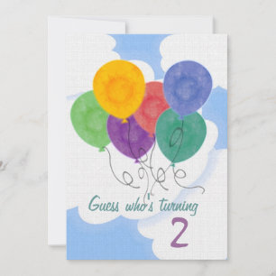 Modifier l'âge Invitation de fête d'anniversaire