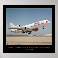 Modifizierte L-1011 startet mit der X-34