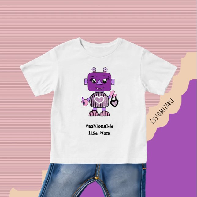 Modifizierter Roboter Baby T-shirt (Von Creator hochgeladen)