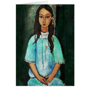 Modigliani Alice Peinture d'Art Vintage