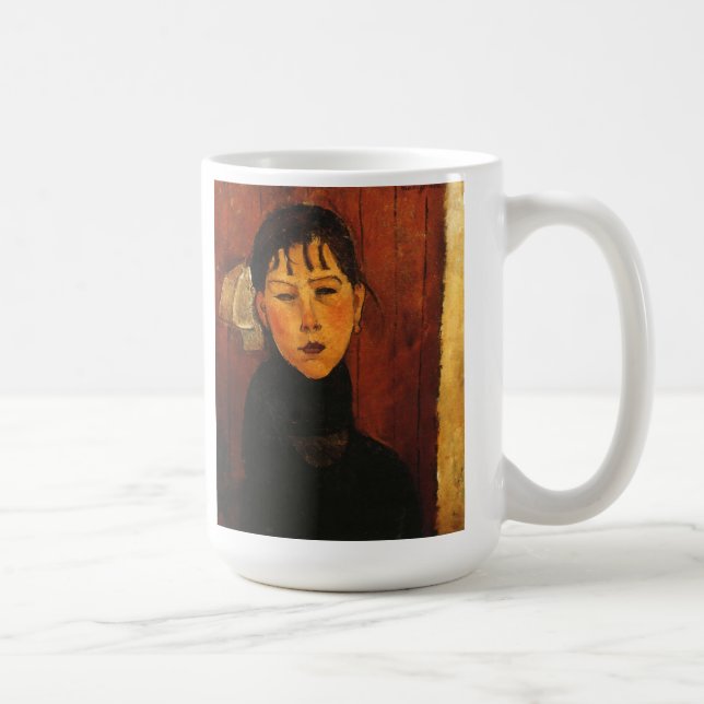 Modigliani Amedeo Porträt Kaffeetasse (Rechts)