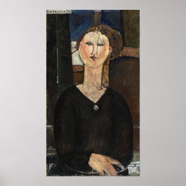 Modigliani - Antonia Poster (Vorne)