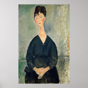 Modigliani - Café-Sängerin 1917 Poster