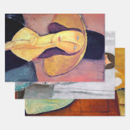 Modigliani Geschenkpapier Set