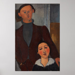 Modigliani - Jacques und Berthe Lipchitz 1917 Poster