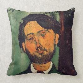 Modigliani - Porträt von Leopold Zborowski Kissen
