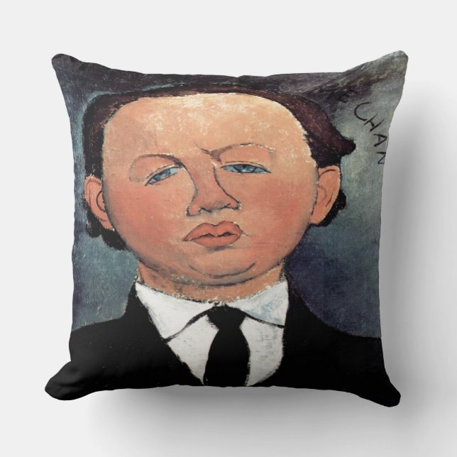 Modigliani - Portriat du coussin mécanique (Recto)