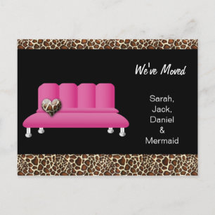 modisch haben wir Postkarte bewegt