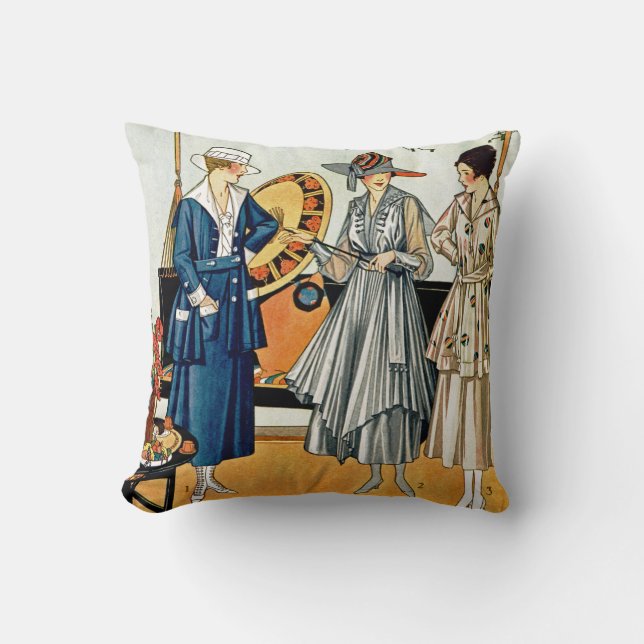 modische Damen Kissen (Vorderseite)