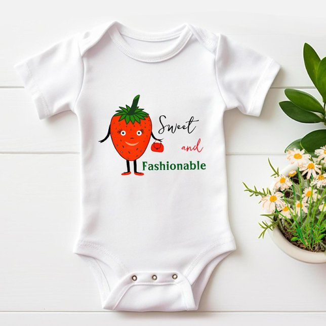 Modische Erdbeere Baby Strampler (Von Creator hochgeladen)