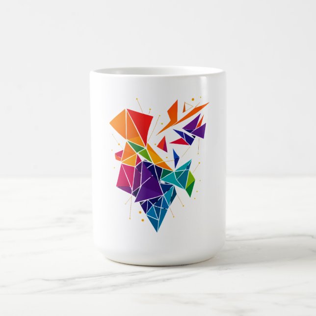 modische Farben Kaffeetasse (Mittel)