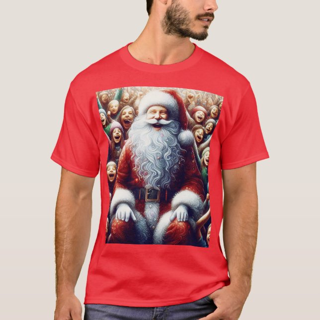 # modische Fas: stilvolles Hemd für Männer T-Shirt (Vorderseite)
