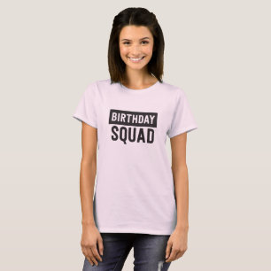 Modische Geburtstags-Gruppe T-Shirt