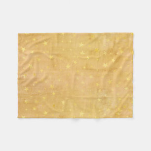 Modische Goldfolie spielt Aquarell die Hauptrolle Fleecedecke