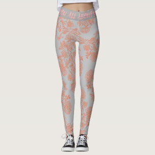 Modische High-Waist-Sportleggings Leggings