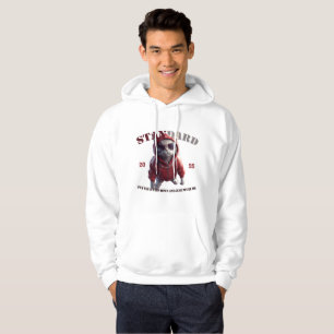 Modische Katze mit rotem T - Shirt 2025
