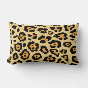 modische Safari-Mode Leopard-Flecken Gepard-Druck Lendenkissen