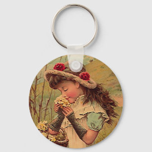 Modische Vintage Rose Viktorianisch KEKETTE Schlüsselanhänger