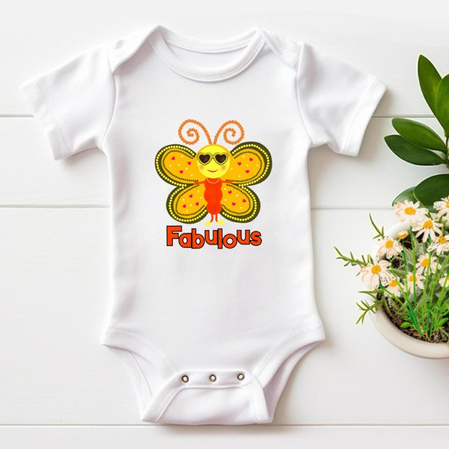 Modischer Schmetterling Baby Strampler (Von Creator hochgeladen)