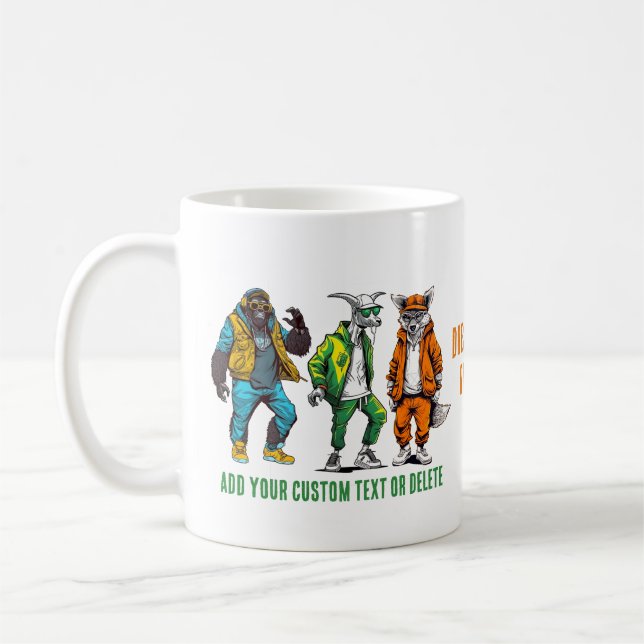 Modischer Tierkaffee Kaffeetasse (Links)