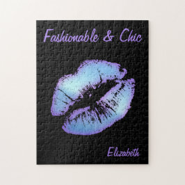 Modischer und schicker Lipstick