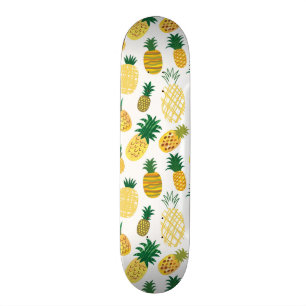 Modisches Ananas-Muster Skateboard