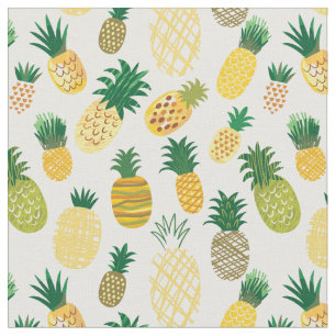 Modisches Ananas-Muster Stoff