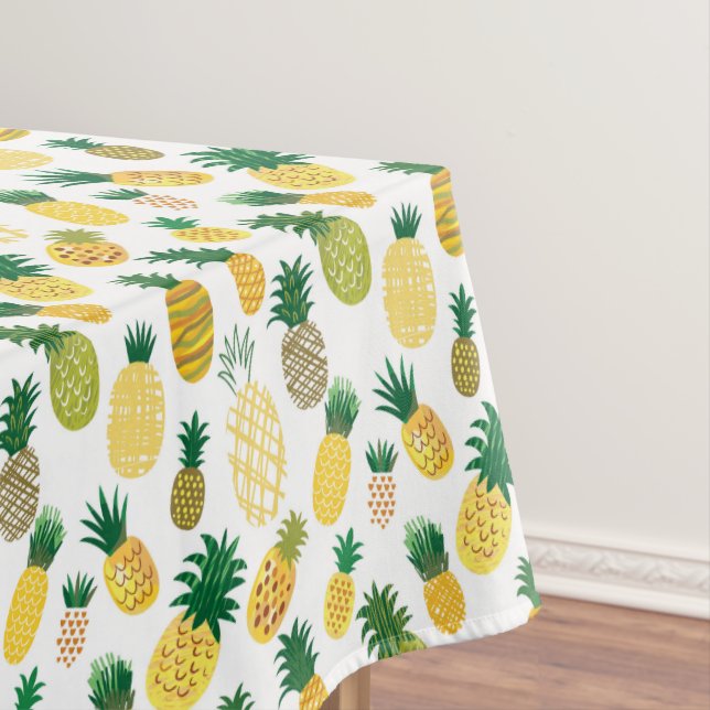 Modisches Ananas-Muster Tischdecke (Beispiel)