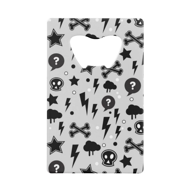 Modisches Muster Geldbeutel Flaschenöffner (Vorderseite)