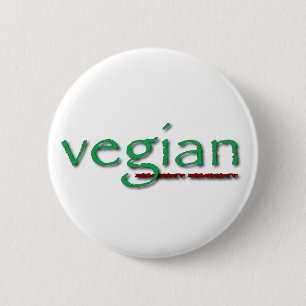 Modisches Vegian Button
