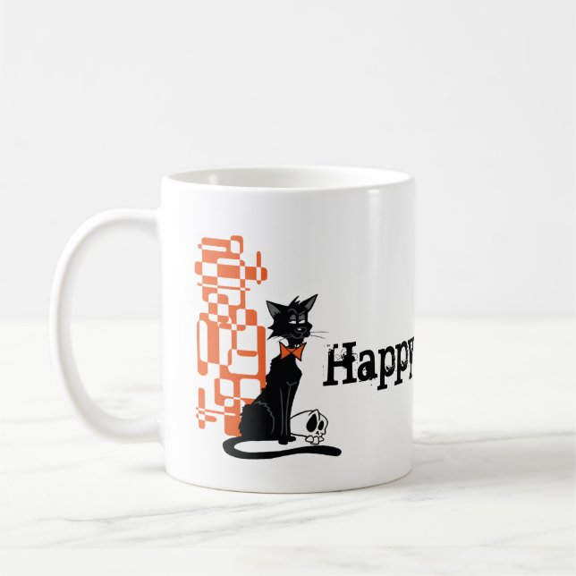 Modkitty-Halloween-Tasse Kaffeetasse (Links)