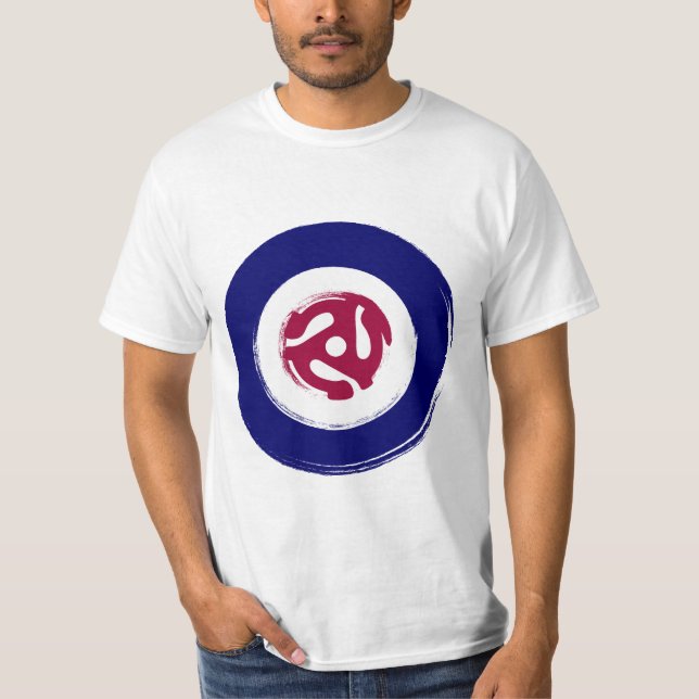 ModnordSoulentwurf mit Vinyladapter T-Shirt (Vorderseite)