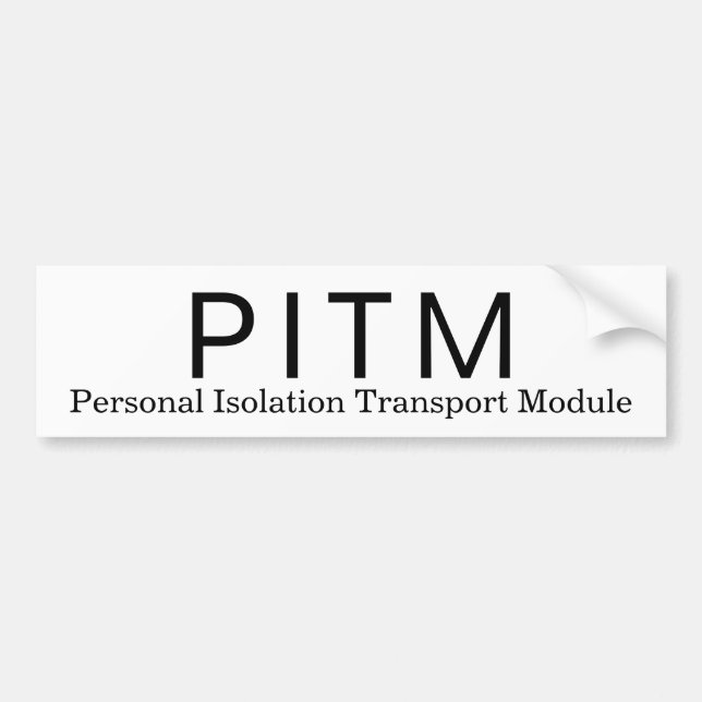 Modul für den Personenfernverkehr Autoaufkleber (Vorne)